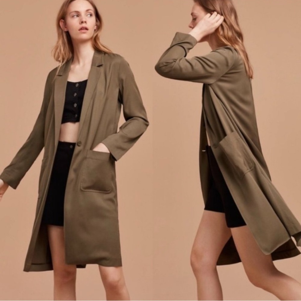 Aritzia wilfred free herms jacket